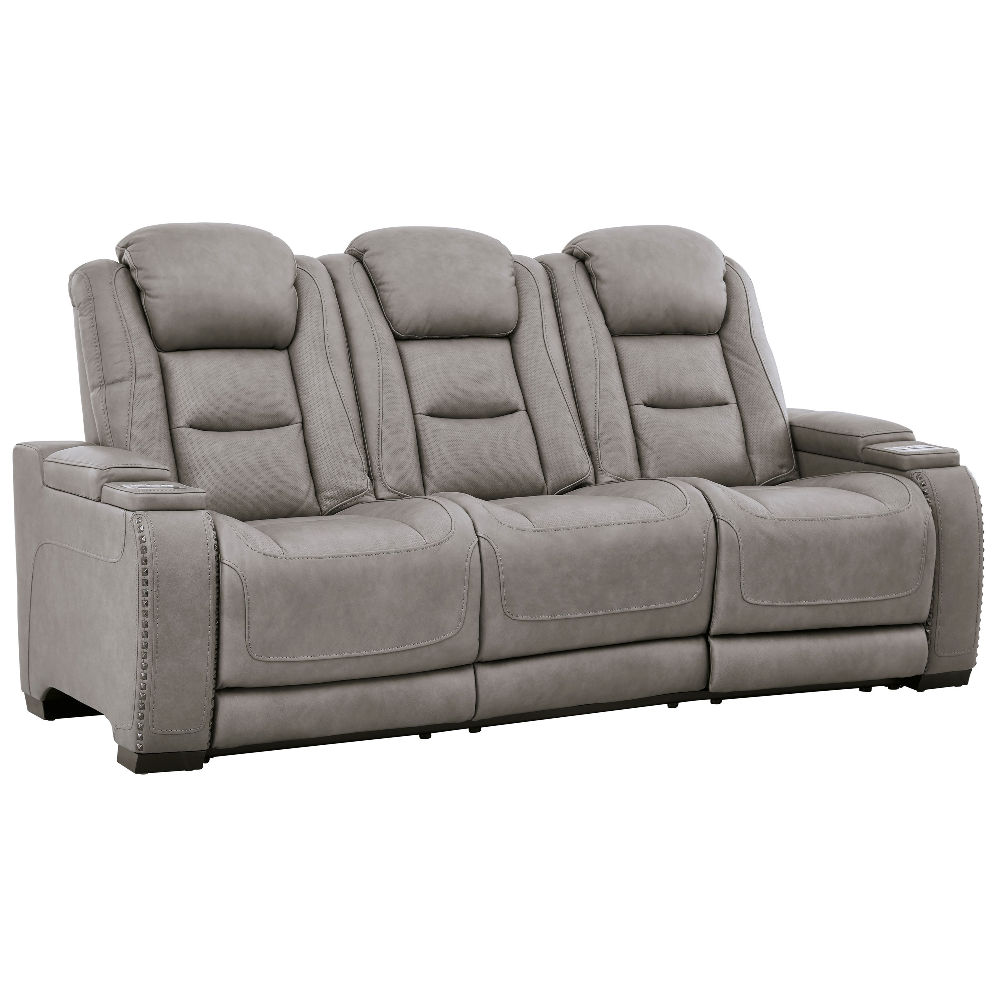 Ashley power reclining console on sale loveseat